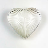 vintage Waterford Crystal Heart Paperweight MIB