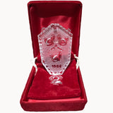 Waterford Crystal Three French Hens Ornament 1986