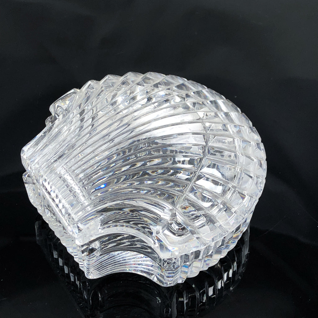 Waterford Crystal Scallop Shell Box