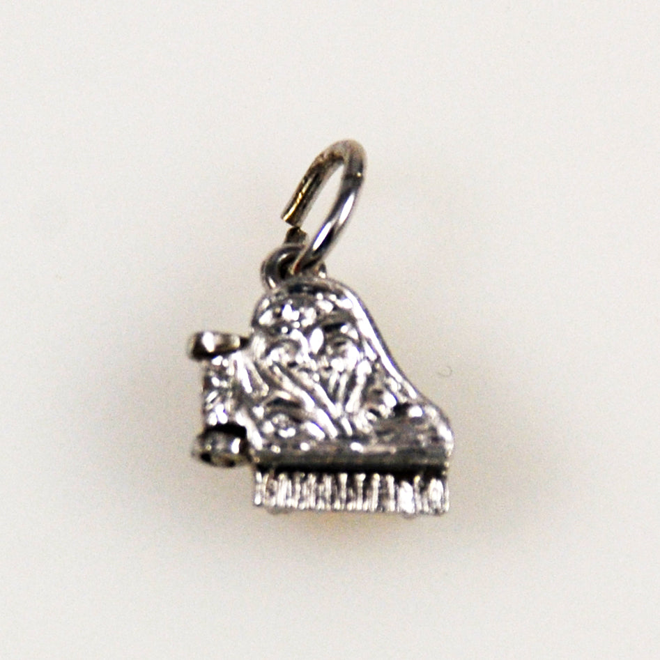Sterling Grand Piano Charm Vintage