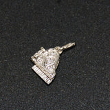 Sterling Grand Piano Charm Vintage