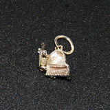Sterling Grand Piano Charm Vintage