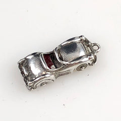 Wells Mechanical Retro Car Charm Sterling