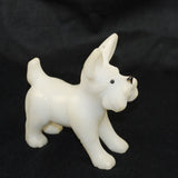 Alabaster Carved Dog Figurine