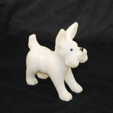 Alabaster Carved Dog Figurine