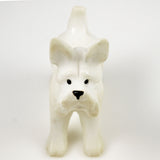 Alabaster Carved Dog Figurine