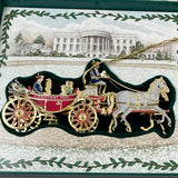 White House Christmas Ornament 2001