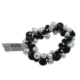Black Glass and Pearl Bracelet by White House Black Market