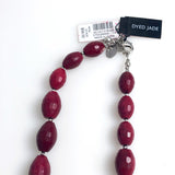 Red Jade Beaded Necklace by White House Black Market NWT