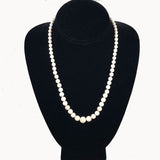 Angel Skin Coral Necklace 14K Gold Clasp