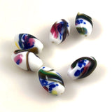 Japanese lampwork beads 25mm