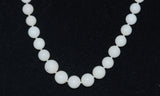 White Coral Necklace 6-7mm 14Kt Gold Clasp
