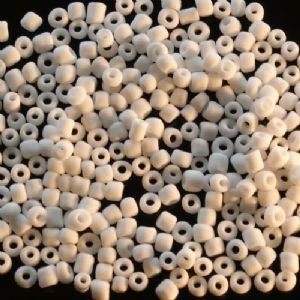 White Opaque Rocailles Seed Beads -Vintage