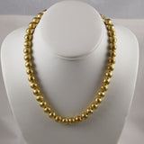 Whiting & Davis Gold Necklace 