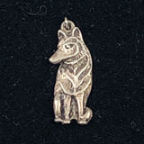 Sterling Wolf Pendant