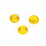 Yellow Glass Buttons Antique