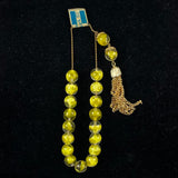 Vintage Greek Prayer Worry Beads Yellow