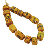 Antique Yellow African Trade Beads