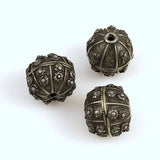 Yemen Silver Dot Design Vintage Beads