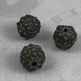 Antique silver Yemen beads