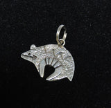 Zuni Sterling Bear Charm